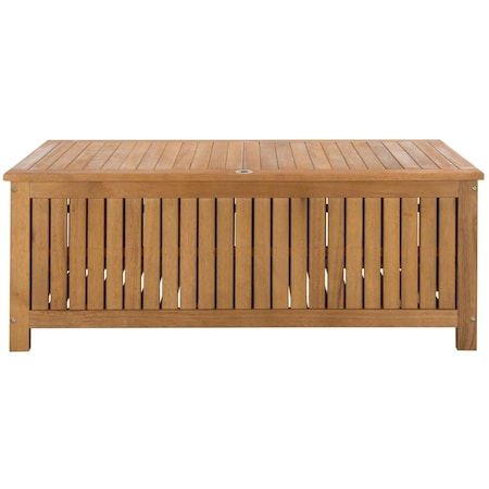 Safavieh 47.63 In. Abri Cushion Box, Teak PAT7037A
